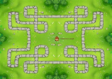 Monkey Meadow maps connected together : r/btd6