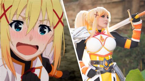 Jessica Nigri does her version of KonoSuba's Darkness and left us ...