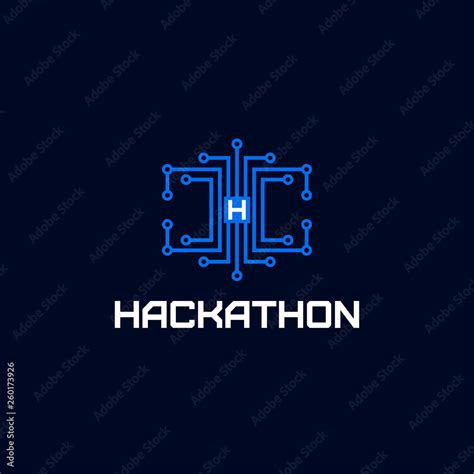 Hackathon Logo Vector Stock Vector | Adobe Stock