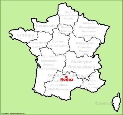 Rodez Maps | France | Discover Rodez with Detailed Maps