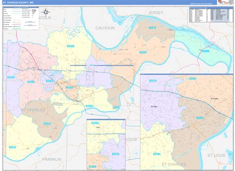 St Charles County Zip Code Map - Ucf Spring Break 2024