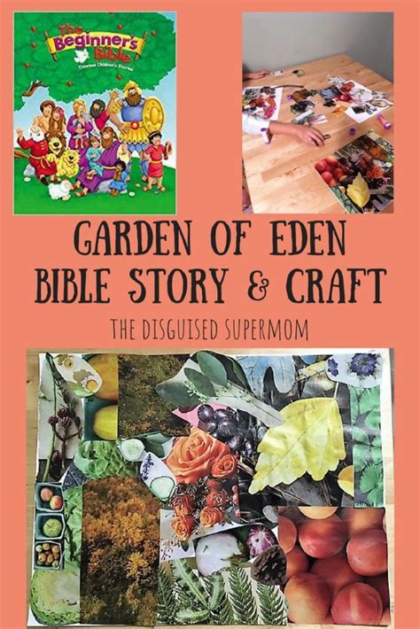 Garden of Eden - Bible Craft and Story | Bible crafts for kids, Family bible study, Sensory ...