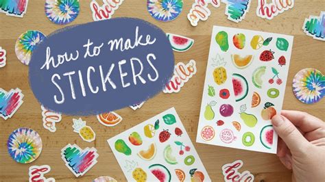 How to Make Stickers with Cricut Maker - YouTube