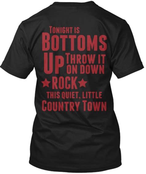 Brantley Gilbert Bottom's Up T-Shirt | Brantley gilbert shirts, Concert shirts, Country outfits