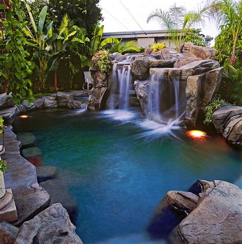 Slides|Gentili Custom Pools | Dream backyard pool, Landscaping around pool, Backyard pool designs