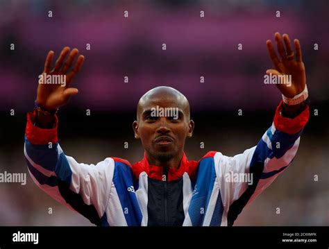 Mo farah london olympics 2012 victory hi-res stock photography and ...