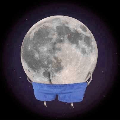 Mooning moon