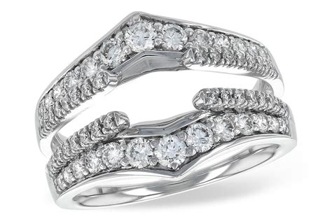 WHITE GOLD DIAMOND RING GUARD - Simmons Fine Jewelry