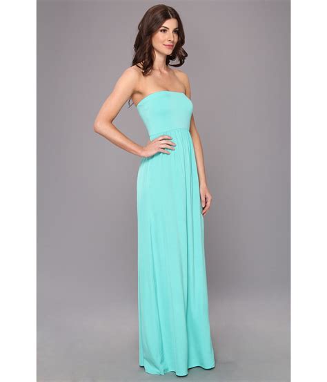 Splendid Tube Top Maxi Dress Bermuda | Shipped Free at Zappos