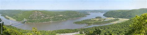 Panorama of Hudson River Stock Photo | Adobe Stock