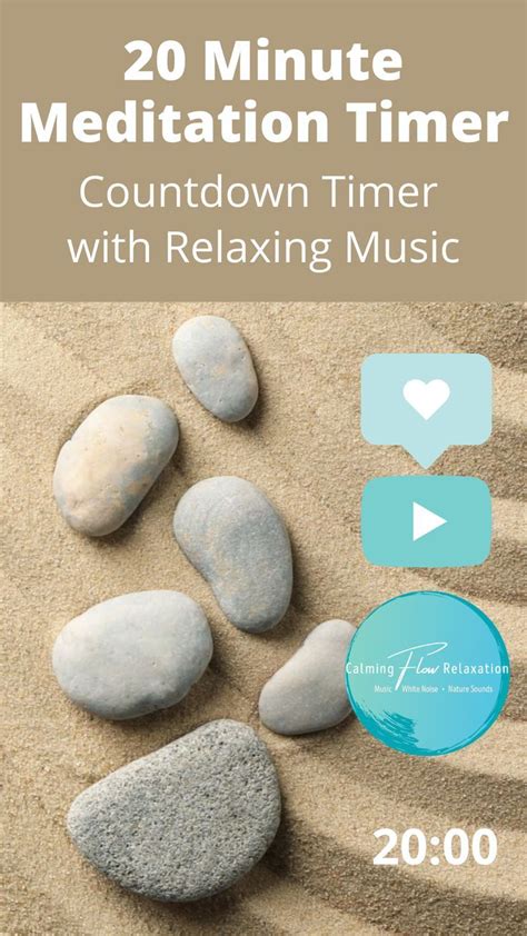 20 Minute Timer With Calming Music for Meditation, Focus & Relaxation | Calming music ...