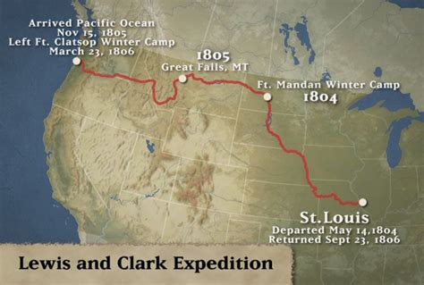 lewis and clark expedition route | Lewis and Clark Expedition Map | Lewis & Clark Trail | Pinterest