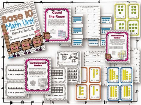 Base 10 Math Unit - Apples & ABC's