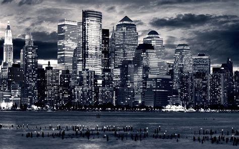 Black and White City Wallpaper ·① WallpaperTag