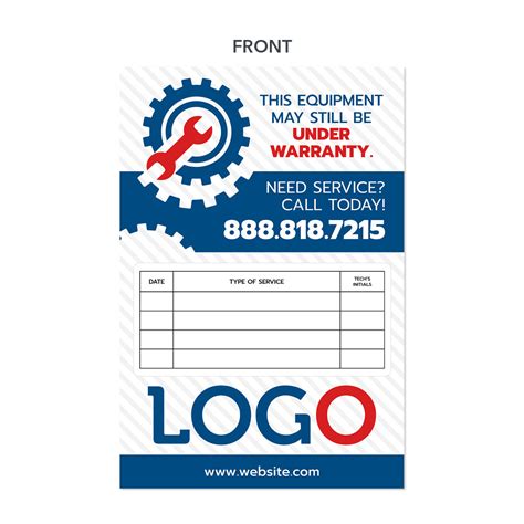 HVAC Equipment Stickers - Design Print Services - FREE Shipping ...