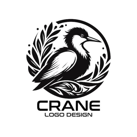 Premium Vector | Crane Vector Logo Design