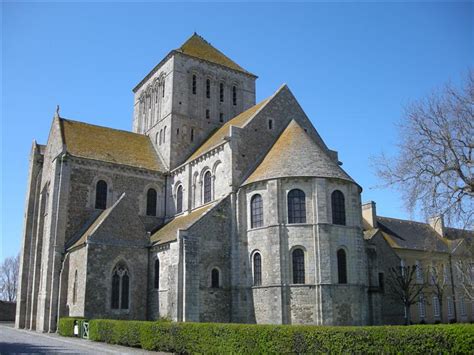 Lessay Abbey, Normandy, France, 1056 - Romanesque Architecture ...