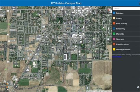 Byu Campus Map Printable