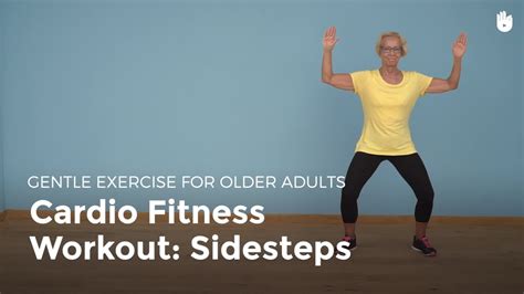 Aerobic Exercise: Sidesteps | Exercise for Older Adults - YouTube