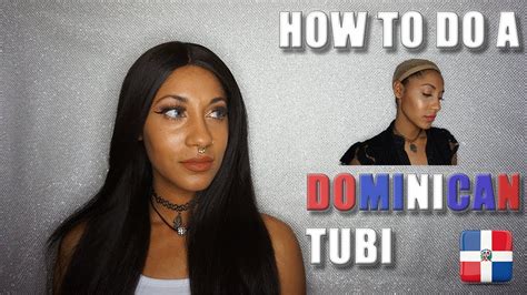 How to do a Dominican Tubi for a wig l Beginners Friendly 😍 - YouTube