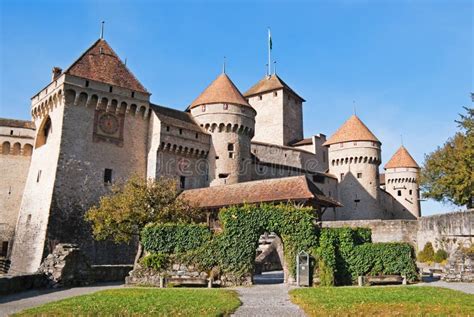 Chillon castle editorial stock image. Image of culture - 16531624