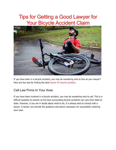 Lawyer for bicycle accident by RRSLawyers - Issuu