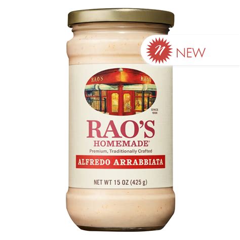 Rao's Alfredo Arrabbiata Sauce 15 oz Glass Jar | Nassau Candy