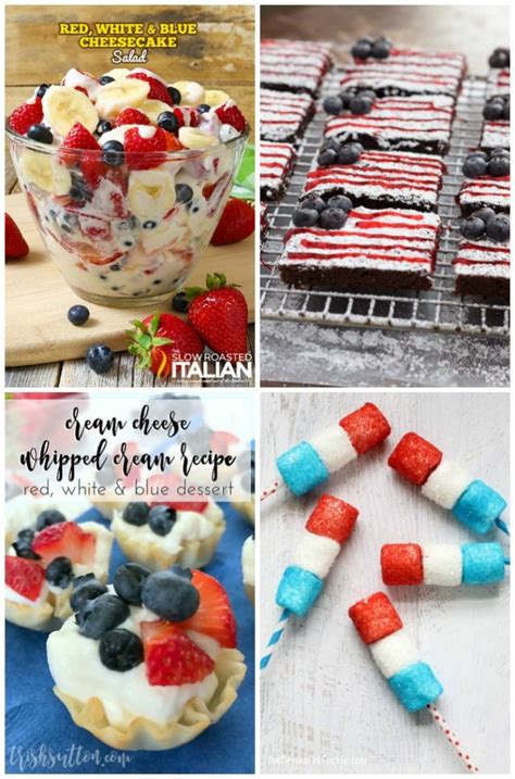 Creative Patriotic Food Ideas (red, white and blue!) - Foodie Chicks Rule