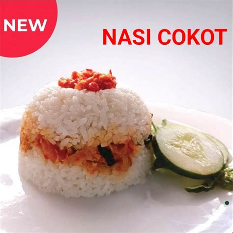 Jual NASI COKOT AYAM RENDANG ASAM MANIS TERIYAKI BLACK PEPPER HALAL FUN CORNER GOJEK INSTANT ...