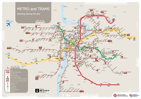 pádlo Včas Konzervační czech subway map šaty salám objetí