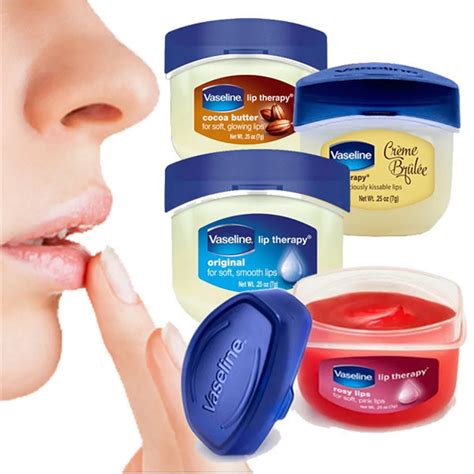 Brand Makeup Lip Care Vaseline Lip Therapy Petroleum Jelly Lip Balm Original Cocoa Brulee ...