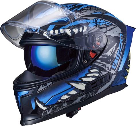 BEON Full Face Motorcycle Helmet, Street Bike Helmet India | Ubuy