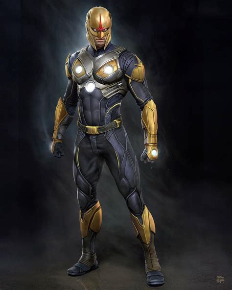 MCU Nova (Richard Rider) concept art from God of War artist Raf ...