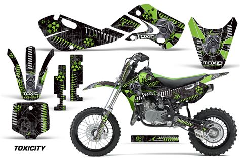 Kawasaki KLX110 2002-2009 Graphics Kit