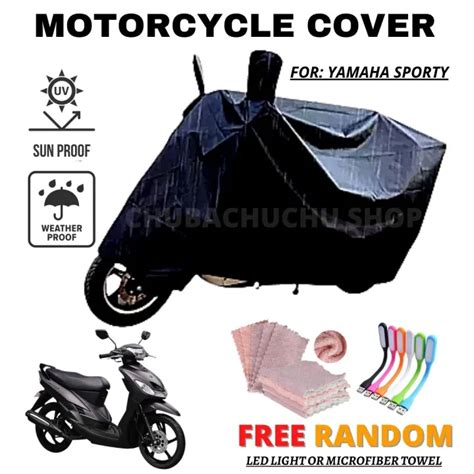 YAMAHA SPORTY| Motorcycle cover with Random Freebie | Original ...