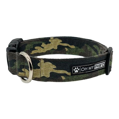 Camo Dog Collar Military Dog Collars Hunting Dog Collars - Etsy