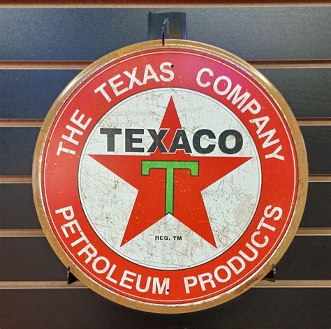 Texaco Gas Signs Texaco Filling Station Sign for Garage Signs for Men ...