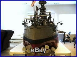 USS Arizona Battleship Model (Large) scale 1/4 = 1′- 0. Over 12 feet long | arizona