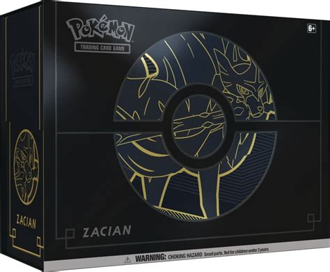 POKÉMON - ELITE TRAINER BOX PLUS - ZACIAN (ENGLISH) - SWORD AND SHIELD ...