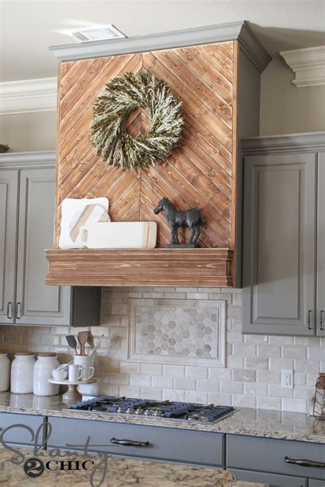 Home Makeover: DIY Wooden Vent Hood