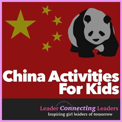 China Activities For Kids | China for kids, Activities for kids, Activities