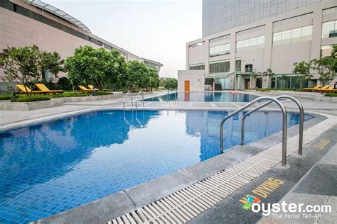 Hyatt Regency Gurgaon - The Pool at the Hyatt Regency Gurgaon | Oyster.com Hotel Photos