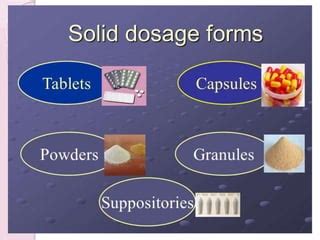 Solid dosage forms ppt | PPT