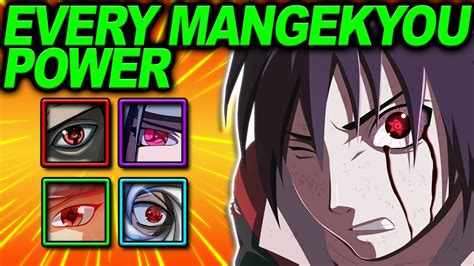 Every Mangekyou Sharingan Power Explained! - YouTube