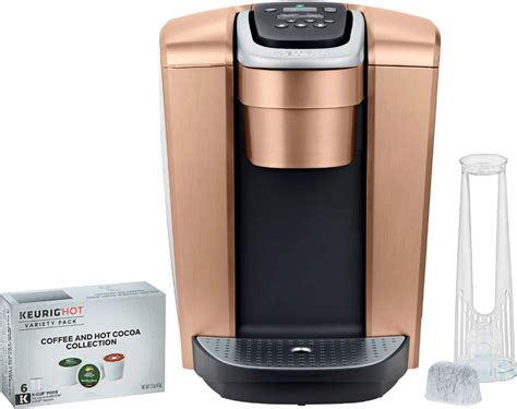 Keurig K-Elite Single-Serve K-Cup Pod Coffee Maker Brushed Copper 5000203821 Best Buy | lupon.gov.ph