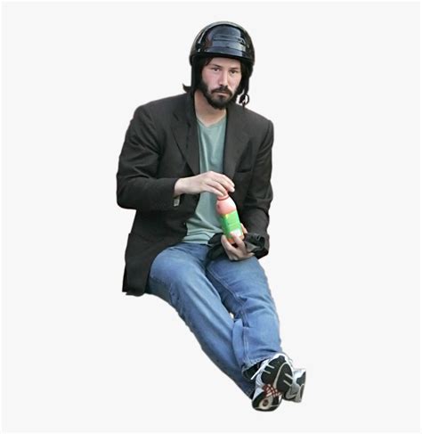 Transparent Sad Keanu Png - Keanu Reeves Meme, Png Download - kindpng