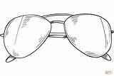 Sunglasses Coloring Pages For Kids sketch template