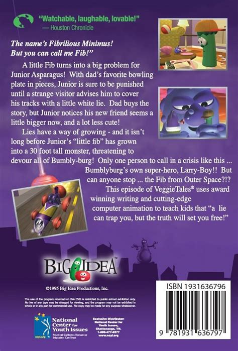 Larry Boy and the Fib from Outer Space DVD