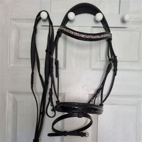 Black leather bridle - JW Equestrian Supplies