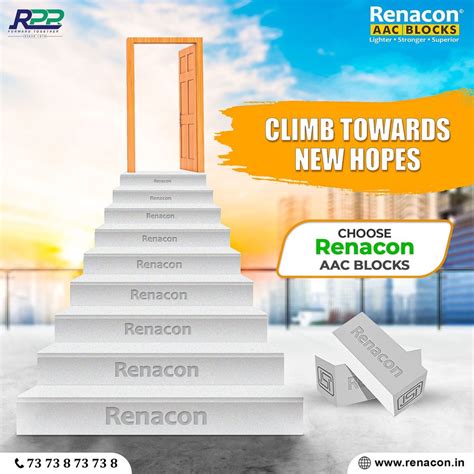 Renacon AAC Block, Size: 24 in x 8 in x 6 in at Rs 60/piece in ...